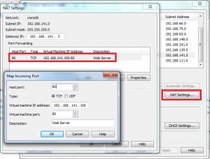 vmnetcfg nat settings