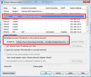 vmware custom network adapter vmnetcfg