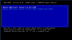 debian boot loader