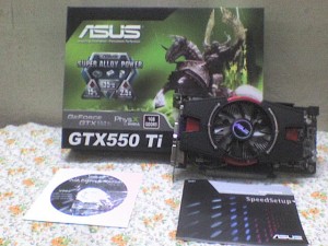 Asus Geforce GTX 550Ti 1GB