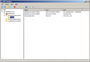 dns root zone records